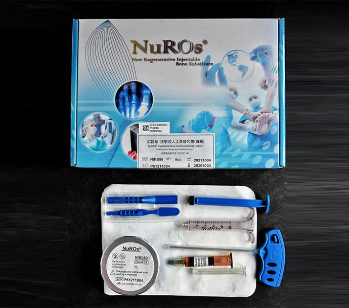 NuROs NHuman Bone Substitute (Injection, Sterile)